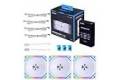 LIAN LI UNI Fan SL120 V2 RGB White 3x 12cm Fan Pack with Controller