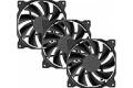 uphere 3-Pack Long Life Computer Case Fan 120mm Cooling Case Fan for Computer Cases Cooling,12BK3-3