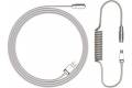 Akko Custom Coiled Aviator Cable V2 Silver