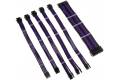 Kolink Core Adept Braided Cable Extension Kit – Jet Black/Titan Purple