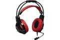 Defender LESTER illuminated Gaming headphones with microphone + GRA black and red