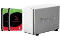 Synology DiskStation DS220J + Seagate IronWolf ST4000VN006 4TB x 2