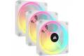 Corsair iCUE LINK QX120 RGB 120mm Vifte 3 pack (hvit)