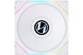 Lian-Li UNI FAN TL LCD 140mm RGB Case Fan with Reverse Blades White