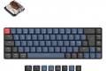 Keychron K7 Pro QMK/VIA RGB Aluminium Hot Swap Gateron Low Profile Brown Switch