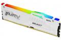 Kingston Technology FURY Beast 32GB 6000MT/s DDR5 CL30 DIMM White RGB