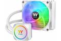 Thermaltake - TH120 ARGB Motherboard Sync Snow Edition All-in-One Liquid Cooling System 120mm High Efficiency Radiator CPU Cooler - White