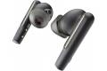POLY Voyager Free 60 UC Carbon Black Earbuds +BT700 USB-C Adapter +Bas