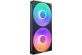 NZXT RF-U28HF-B1 computer cooling system Computer case Fan Black 1 pc(