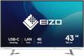 EIZO FlexScan EV4340X-WT LED display 108 cm (42.5") 3840 x 2160 p