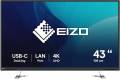 EIZO FlexScan EV4340X-BK LED display 108 cm (42.5") 3840 x 2160 p