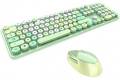 Mofii Wireless keyboard + mouse set Sweet 2.4G (green)