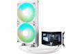TRYX PANORAMA 240mm AIO Liquid Cooler ARGB White