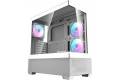 Darkflash Computer case DS900 AIR (white) + 6 ARGB Fans