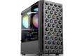 Darkflash Computer Case DK300M Micro-ATX with 3 fans (Black)