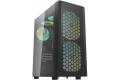 Darkflash DK360 + 4 ARGB fans (black)