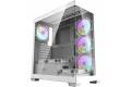 Darkflash Computer case DS900 (white) + 7 ARGB Fans