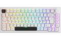 Akkogear 5075B Plus-S Black on White V3 Cream Yellow Pro