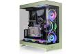 Thermaltake CTE E550 TG Matcha Green Mid Tower ATX Case; 3 Tempered Glass Panels; Hidden-Connector Motherboard Support; Three-Way VGA...