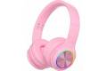 PowerLocus Wireless Headphones for kids PLED (pink)