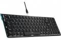 Svive Triton RGB Low Profile Trådløst Gaming Tastatur (sort)