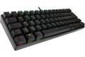 Svive Triton Mini 60 brown switch Gamingtastatur (grå)