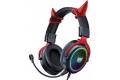 ONIKUMA X10 Gaming Headphones Black and Red Demon Wands