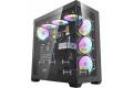 Darkflash DS900 computer case (black) + 7 ARGB fans