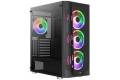 Aerocool Prism ARGB (Sort/Transparent)