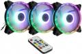 Inter-Tech Argus RS-07 RGB PWM 120mm LED 3-pack