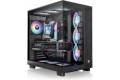Thermaltake View 380 XL TG ARGB; 4x120mm ARGB Lite Fans Included; 360mm Radiator Support; 420mm GPU Clearance; Hidden Connector Support; Dual...