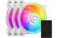 Coolermaster MasterFan MF120 Halo2 RGB PWM- (3-pack