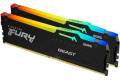 Kingston Fury Beast Black RGB DDR5 6000MHz 2x8GB (KF560C30BBAK2-16)