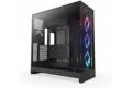 NZXT H9 Flow RGB 2025 (Svart/Transparent)