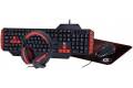 Gembird GGS-UMG4-02 Tastatur Mus Headset og Musemåtte Sæt (US)