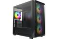 Montech X5M mATX (Svart/Transparent)