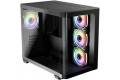 LC-Power ATX GAMING 8001B (Sort/Gennemsigtig)