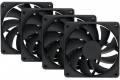 HYTE FA12 Vifte 4pk (sort)