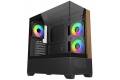 Cooler Master Elite 690 Wood midi tower (sort)