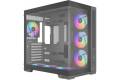 SAMA V52 PC Case with 7 ARGB Fans and Hub