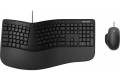 Microsoft Ergonomic Desktop keyboard Mouse included Office USB QWERTY