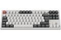 Keychron Q3 Ultra 80% 8K Wireless Tri-Mode White Keychron POM Red