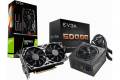 EVGA GeForce GTX 1660 SUPER SC ULTRA GAMING + EVGA 500W BQ PSU BU