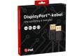 Inet DisplayPort 1.4 ha-ha Svart 1 m
