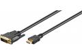 MicroConnect HDMI till DVI-D (24+1) Dual-Link 1.8m