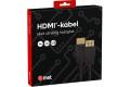 Inet HDMI-kabel 2.1 Svart 1 m