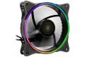 Inter-Tech X-908 RGB Kabinetblæser 120mm Sort