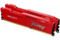 Kingston FURY Beast DDR3-1866 C10 DC Red