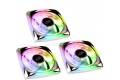 Lamptron PLUTO+ ARGB PWM Fan Bundle of 3