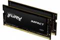 Kingston FURY Impact 32GB (2 x 16GB) 260-Pin DDR4 SO-DIMM DDR4 3200 (PC4 25600) Laptop Memory Model KF432S20IB1K2/32